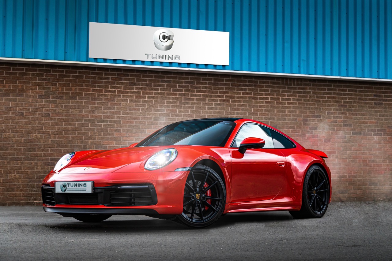 porsche Car remapping Burton – Porsche outside CC Tuning workshop
